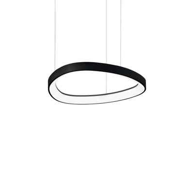 Luminosa Lighting Luminosa Gemini Integrated Led Pendant Ceiling Light Black 4350Lm 4000K from B&Q