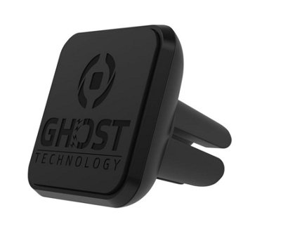 Celly Ghostvent Magnetic Car Mount For Smartphone/mp3 Players/gps Navigators, Black