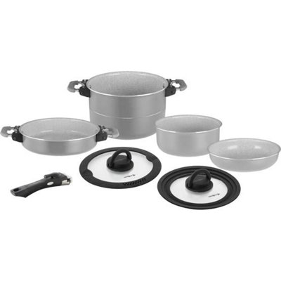 Brunner Fusion 7+1 20Cm Saucepan Set from B&Q