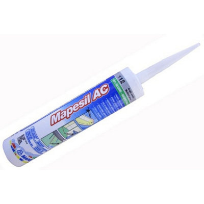Mapei Mapesil Ac 113 Cement Grey Silicone Sealant 310Ml. 943210 from B&Q