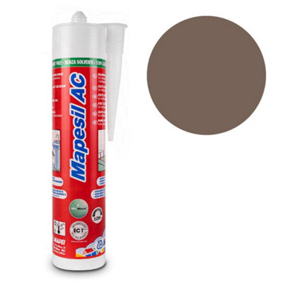 Mapei Mapesil Ac Mould Resistant Silicone 136 Mud 310Ml from B&Q