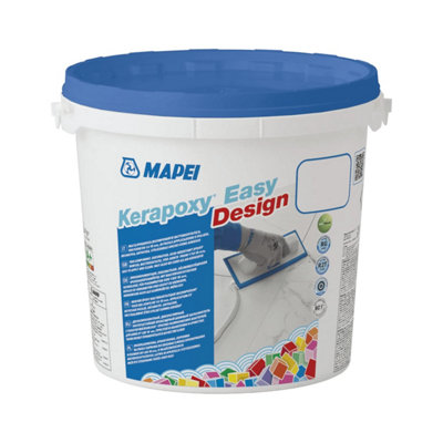 Mapei Kerapoxy Easy Design Grout 3Kg Epoxy Grout- 114 Anthracite from B&Q