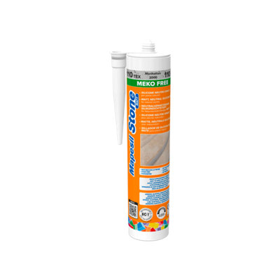 Mapei Mapesil Stone Matt Mould Resistant Silicone Sealant For Marble And Stone Materials113 Cement Grey from B&Q