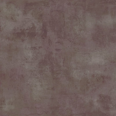 Galerie Italian Textures 3 Burgundy Unito Room Plaster Effect 10.05M X 106Cm Double Width Wallpaper Roll from B&Q