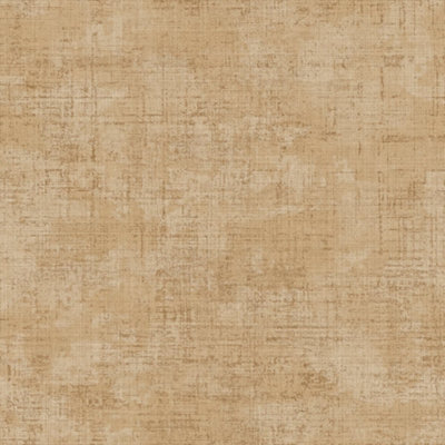 Galerie Italian Style Gold Distressed Weave Texture Effect Wallpaper Roll from B&Q