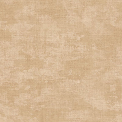 Galerie Italian Style Gold Distressed Woven Plaster Effect Wallpaper Roll from B&Q