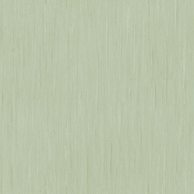 Galerie Cottage Chic Green Silky Plain Wallpaper Roll from B&Q