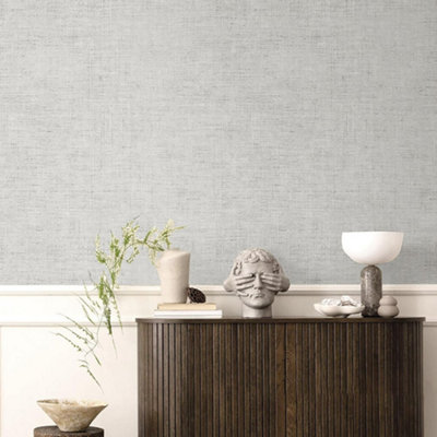 B&Q -  Synergy Blue Bold Texture Wallpaper