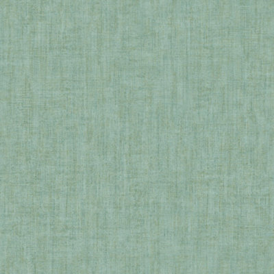 Galerie Structura Green Plain Textured Wallpaper from B&Q