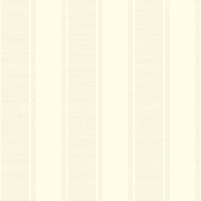 Galerie Italian Silks And Damasks White Stripe Wallpaper from B&Q