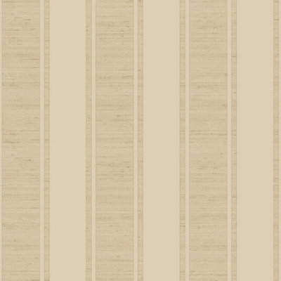 Galerie Italian Silks And Damasks Beige Stripe Wallpaper from B&Q