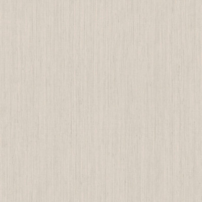 Galerie Ornamenta Beige Stripe Texture Wallpaper from B&Q