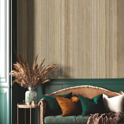 Galerie Structura Beige Vertical Texture Wallpaper from B&Q