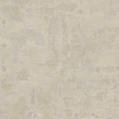 Galerie Structura Light Beige Distressed Texture Wallpaper from B&Q