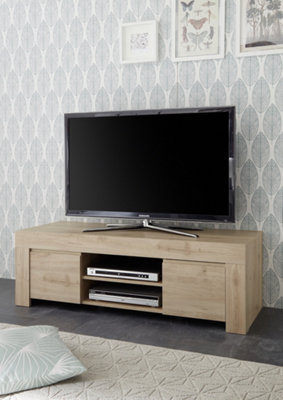 FurniComp LTD Furnicomp Roma Oak Effect 2 Door Tv Cabinet from B&Q