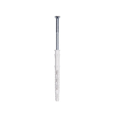 B&Q -  Eta Nylon Frame Fixings Csk Head Bzp Ce10 X 140mmFjnff10140EtaBox Of 50