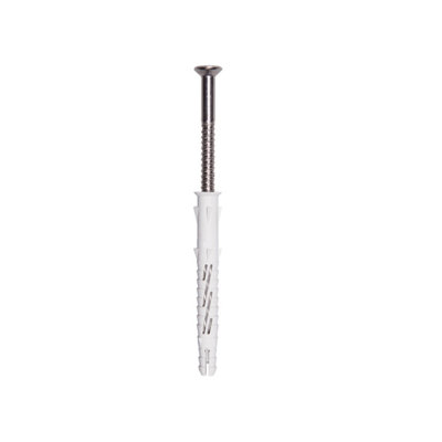 Jcp Fixings A4-316 Stainless Steel Eta Frame Fixings Csk Head 8 X 140mmBox Of 50 from B&Q