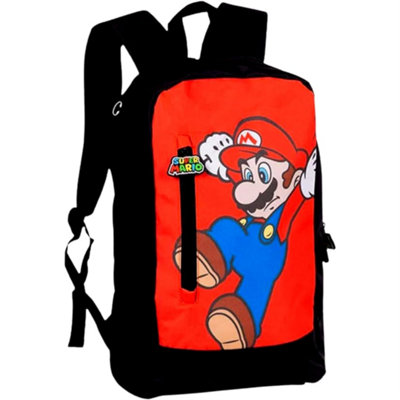 Nintendo Unisex Kids Black Children's Backpack Super Mario Bros Mario - Image 3