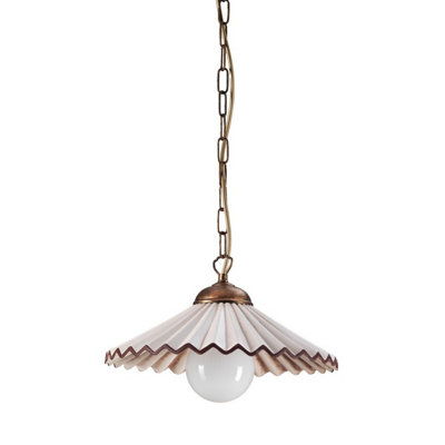 Luminosa Ing Luminosa Rosina Dome Pendant Ceiling Ceramic Shade Light