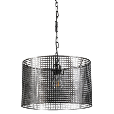 Luminosa Lighting Luminosa Flam Cylindrical Pendant Ceiling E27 Light