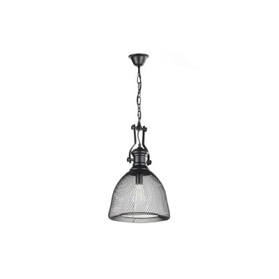 Luminosa Ing Luminosa Grammy Dome Pendant Ceiling Light/Black