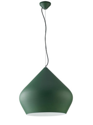 Luminosa Lighting Luminosa Tholos Dome Ceiling PendantGreenE27 from B&Q