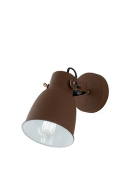 Luminosa Lighting Luminosa Legend Wall Reading Task LightCortenCopperWhiteE27