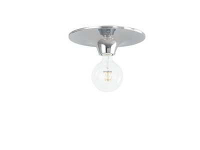 Luminosa Lighting Luminosa Vesevus Simple Ceiling LampChromeE27 from B&Q