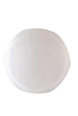 Luminosa Lighting Luminosa Psyche Led Dimmable Round Flush Ceiling LampWhite Stardust3000- 4000-6000K from B&Q