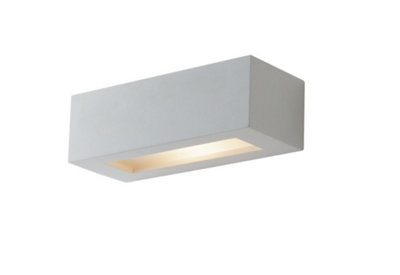 Luminosa Lighting Luminosa Candida Up & Down Wall Light White 22X9X7Cm from B&Q
