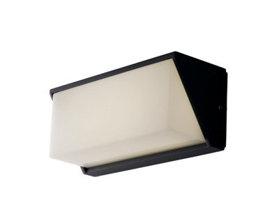 Luminosa Lighting Luminosa Luxon Outdoor Led Aluminum Flush Wall LightAnthraciteIp544000K