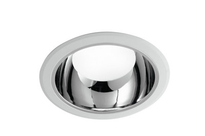 Luminosa Lighting Luminosa Mack Led Downlight Anti-GlareWhite With Chrome Reflector4000K from B&Q