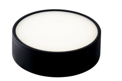Luminosa Lighting Luminosa Klio Integrated Led Round Surface Mounted Ceiling LightBlack4000K from B&Q