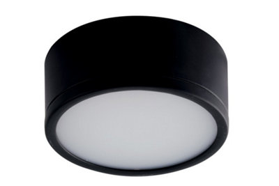 Luminosa Lighting Luminosa Klio Led Surface Mounted Downlight Black 2900Lm 4000K 21.2X5Cm
