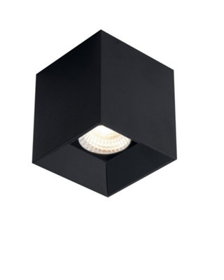 Luminosa Lighting Luminosa Town Surface Mounted Ceiling LampBlackGu10 from B&Q