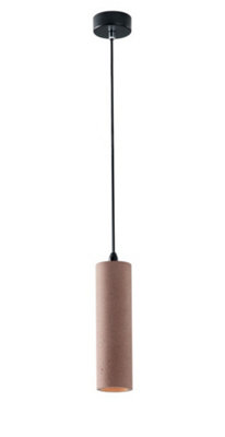 Luminosa Lighting Luminosa Kruk Slim Round Ceiling PendantBrickGu10 from B&Q