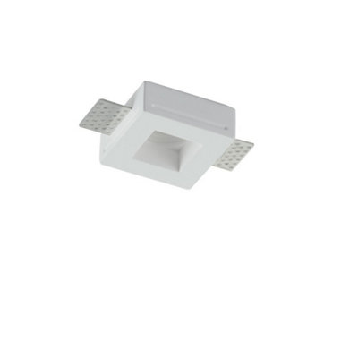 Luminosa Lighting Luminosa Recessed Downlight White 7X7X3Cm from B&Q