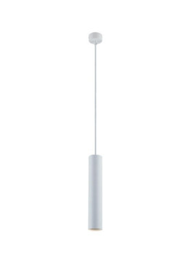 Luminosa Lighting Luminosa Fluke Slim Round Ceiling PendantGlassWhiteGu10 from B&Q