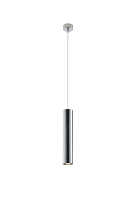Luminosa Lighting Luminosa Fluke Slim Round Ceiling PendantGlassChromeGu10 from B&Q
