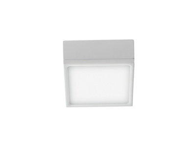 Luminosa Lighting Luminosa Klio Led Surface Mounted Downlight White 3600Lm 3000K 21.1X21.1X5Cm from B&Q