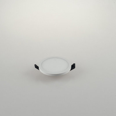 Luminosa Lighting Luminosa Plus Outdoor Recessed Downlight With Surface Mount EdgeMatt WhiteIp404000K
