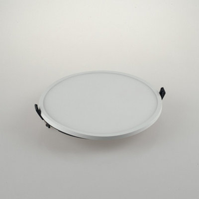 Luminosa Lighting Luminosa Plus Outdoor Recessed Downlight With Surface Mount EdgeMatt WhiteIp404000K