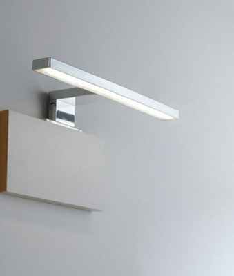 Luminosa Lighting Luminosa Fan Bathroom Led Above Mirror Wall LampChromeIp444000K from B&Q