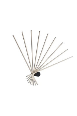Luminosa Lighting Luminosa Shanghai Led Semi Flush Light Black 3860Lm 4000K 120X100X25Cm from B&Q