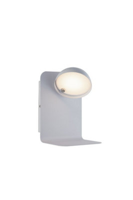 Luminosa Lighting Luminosa Boing Integrated Led Swivel Wall Reading Lamp With UsbWhite4000K from B&Q