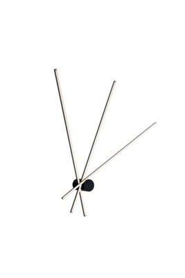 Luminosa Lighting Luminosa Shanghai Led Semi Flush Light Black 1790Lm 3000K 100X92X14.5Cm from B&Q