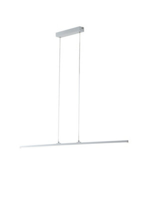 Luminosa Lighting Luminosa Shanghai Led Pendant Ceiling Light White 1750Lm 3000K 100X1.5X1.2Cm from B&Q