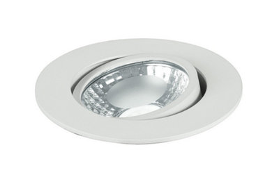 Luminosa Lighting Luminosa Orione Led Recessed Adjustable Downlight White 380Lm 4000K 8.7X5.7Cm