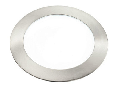 Luminosa Lighting Luminosa Slim Led Recessed Downlight Nickel 1520Lm 4000K 22.5X1.8Cm
