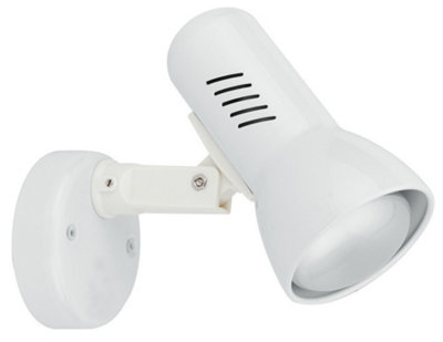 Luminosa Lighting Luminosa Spot Single Adjustable Spotlight White 14X16.5Cm from B&Q